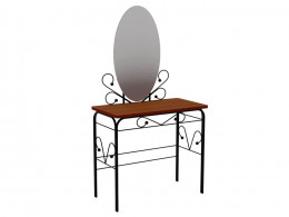 Туалетный столик с зеркалом  Туалетный столик Сандра с ящиком