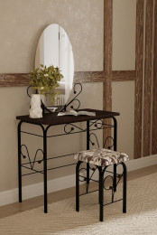 Туалетный столик с зеркалом  Туалетный столик Сандра с ящиком