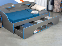 Детская кровать Моби Кровать Индиго