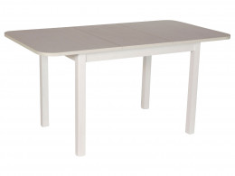 Обеденная группа для столовой и гостиной Мебвилл Франц СТ03Б1 + 4 стула Грис С8