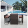 Барный комплект плетеной мебели T390AD/Y390A-W63_6Pcs Brown Барный комплект плетеной мебели T390AD/Y390A-W63_6Pcs Brown