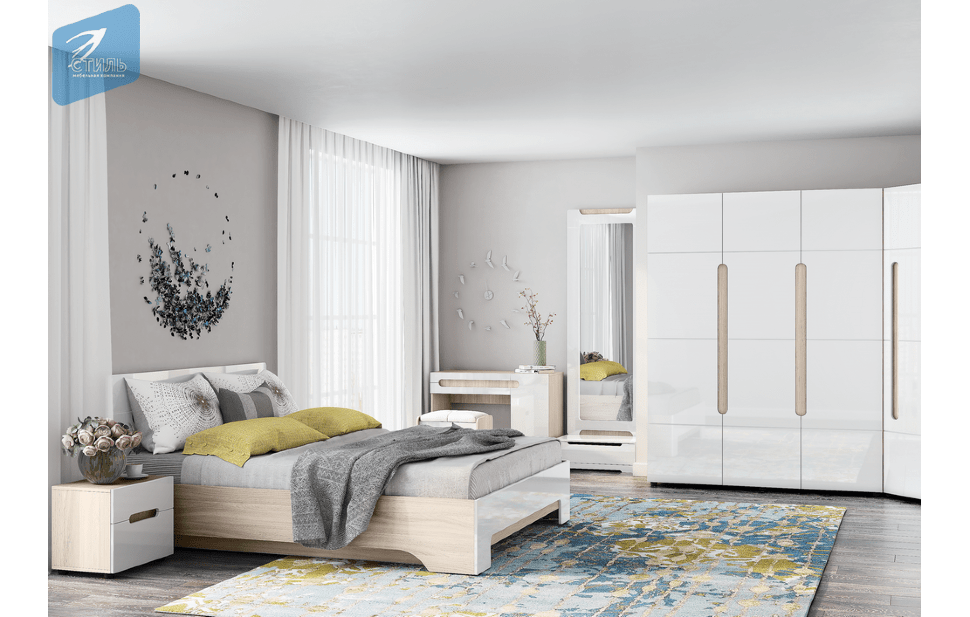 Модульная спальня Палермо-3, композиция 2